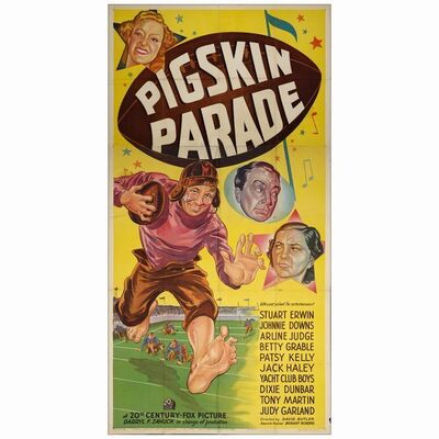 526: Three Sheet (41" x 81"); Fine- Folded ### PIGSKIN PARADE (1936)