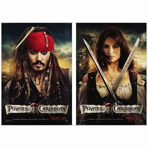 530: Bus Shelters (2) (47.5" x 68"); Fine+ Rolled ### PIRATES OF THE CARIBBEAN: ON STRANGER TIDES (2011)