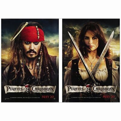 530: Bus Shelters (2) (47.5" x 68"); Fine+ Rolled ### PIRATES OF THE CARIBBEAN: ON STRANGER TIDES (2011)