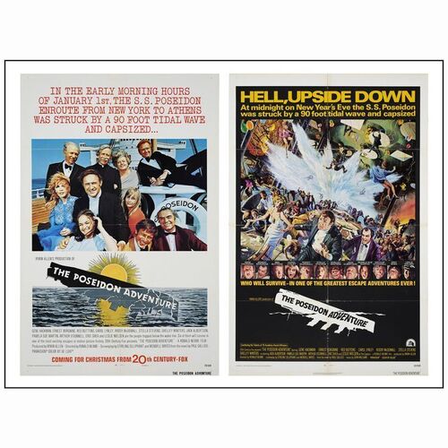 534: One Sheets (2) (27" x 41"); Advance & One Sheet; Very Fine Folded ### THE POSEIDON ADVENTURE (1972)