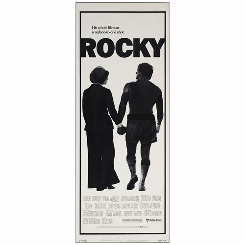 552: Insert (14" x 36"); Very Fine Rolled ### ROCKY (1976)