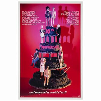553: One Sheet (27" x 41" ); 10th Anniversary; Very Fine+ Rolled ### THE ROCKY HORROR PICTURE SHOW (R-1985)