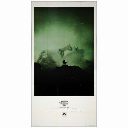 557: Three Sheet (41" x 78"); Fine+ Folded ### ROSEMARY'S BABY (1968)