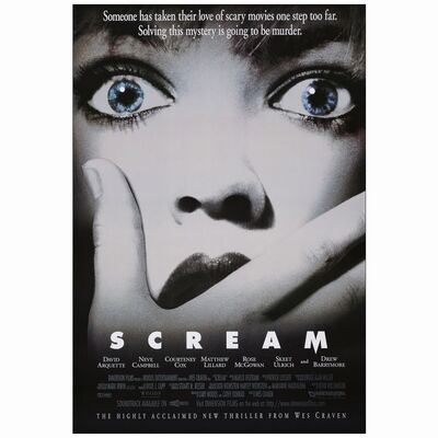 562: One Sheet (27" x 40"); Near Mint Rolled ### SCREAM (1996)
