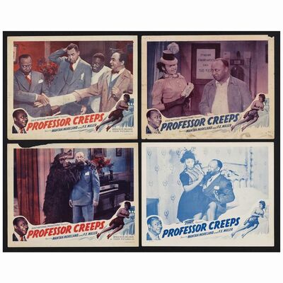 563: Lobby Cards (8), Lobby Cards (4) (11" x 14" ); Very Good+ ### SHE'S TOO MEAN FOR ME (1942 & 1948)