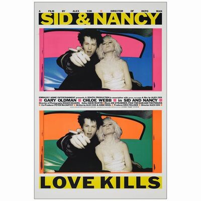565: British One Sheet (27" x 40"); Near Mint Rolled ### SID & NANCY (1986)