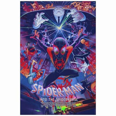570: Art Print (24" x 36); Hand Numbered 295/325; Very Fine Rolled ### SPIDER-MAN: INTO THE SPIDER-VERSE (2019)