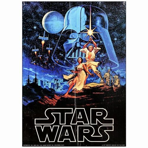 577: Commercial Poster (20" x 28"); Fine- Folded ### STAR WARS: A NEW HOPE (1977)