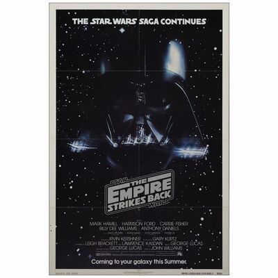 582: One Sheet (27" x 41"); Very Fine- Folded ### STAR WARS: THE EMPIRE STRIKES BACK (1980)