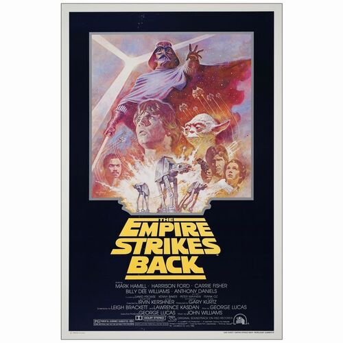 584: One Sheet (27" x 41"); Very Fine- Rolled ### STAR WARS: THE EMPIRE STRIKES BACK (R-1981)