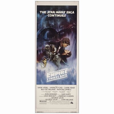585: Insert (14" x 36"); Gone With the Wind Style; Very Fine Rolled ### STAR WARS: THE EMPIRE STRIKES BACK (1980)
