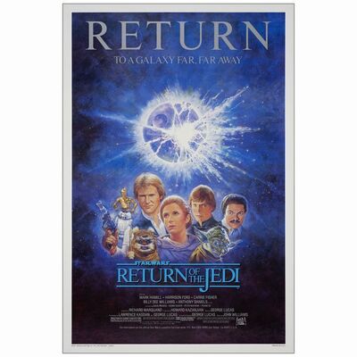 591: One Sheet (27" x 41"); Very Fine- Rolled ### STAR WARS: RETURN OF THE JEDI (R-1985)