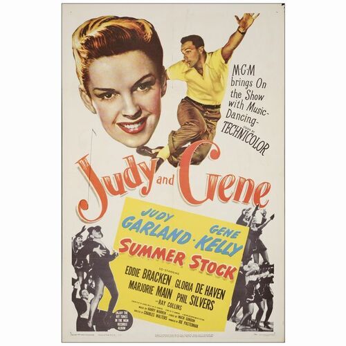 603: One Sheet (27" x 41"); Very Fine+ Folded ### SUMMER STOCK (1950)