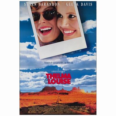 609: One Sheet (27" x 41"); Very Fine Rolled ### THELMA & LOUISE (1991)