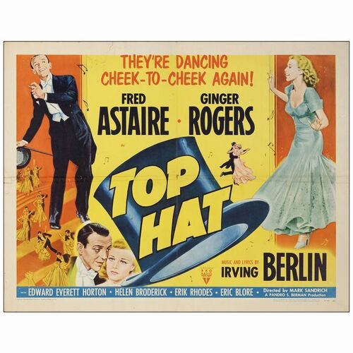 618: Half Sheet (22" x 28"); Fine+ Folded ### TOP HAT (R-1953)