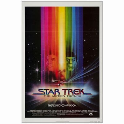 620: One Sheet (27" x 41" ); Very Fine+ Folded ### STAR TREK: THE MOTION PICTURE (1979)
