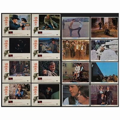 622: Lobby Card Set of (8), Two Full Sets (11" x 14" ); Fine+ ### TRUE GRIT / BUTCH CASSIDY AND THE SUNDANCE KID (1969)