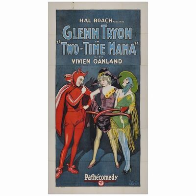 626: Three Sheet (41" x 78"); Very Fine Folded ### TWO-TIME MAMA (1927)