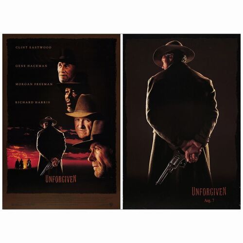 628: One Sheets (2), Advance and Standard (27" x 40"); Near Mint Rolled ### UNFORGIVEN (1992)