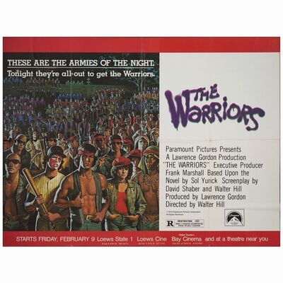 636: Subway (45" x 59"); Very Fine- Folded ### THE WARRIORS (1979)