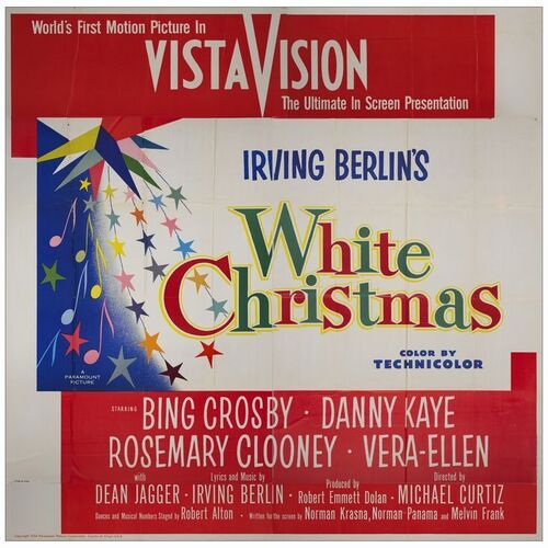 638: Six Sheet (81" x 81"); Block Style; Fine Folded ### WHITE CHRISTMAS (1954)