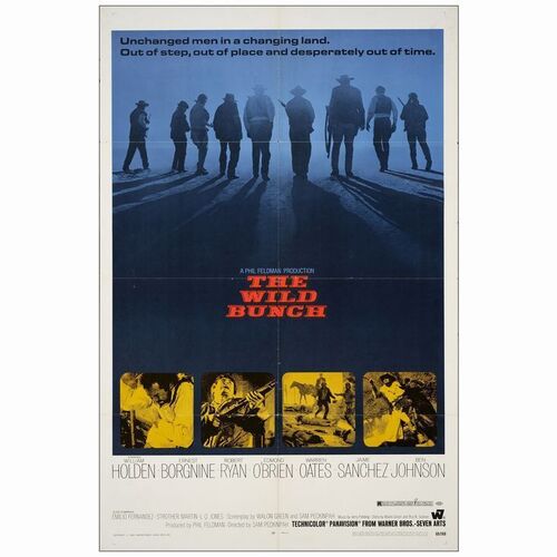 640: One Sheet (27" x 41" ); Very Fine Folded ### THE WILD BUNCH (1969)