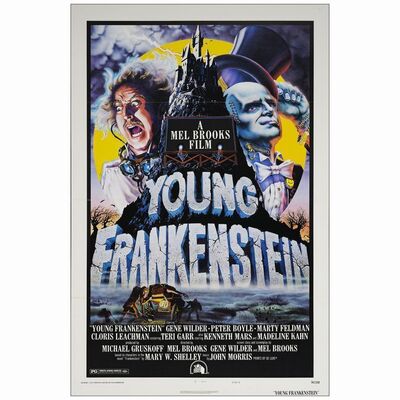 646: One Sheet (27" x 41"); Near Mint Folded ### YOUNG FRANKENSTEIN (1974)