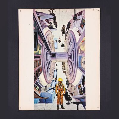 1. David Frangioni Collection: Two Mounted Oversized Stills, 1968 ### 2001: A SPACE ODYSSEY (1968)
