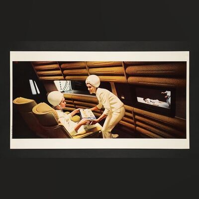 4. Large Cinerama Italian Photobusta, 1968 ### 2001: A SPACE ODYSSEY (1968)