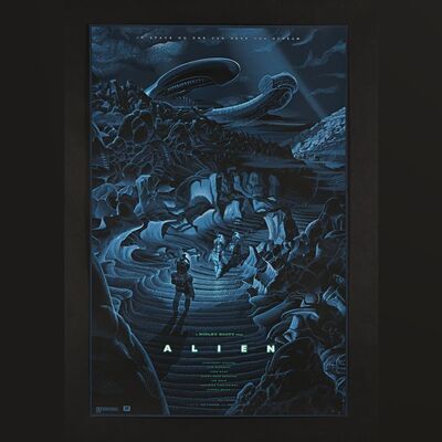 13. Hand-Numbered Limited Edition Print by Laurent Durieux, 2016 ### ALIEN (1979)