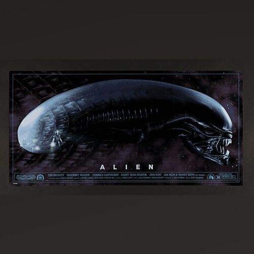 14. Hand-Numbered Limited Edition Print by Kevin M Wilson, 2017 ### ALIEN (1979)