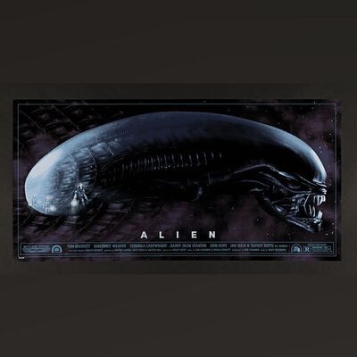 14. Hand-Numbered Limited Edition Print by Kevin M Wilson, 2017 ### ALIEN (1979)