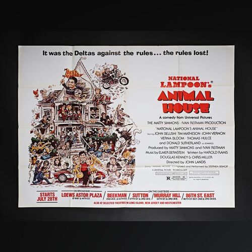 20. David Frangioni Collection: US Subway Poster, 1978 ### ANIMAL HOUSE (1978)