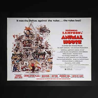 20. David Frangioni Collection: US Subway Poster, 1978 ### ANIMAL HOUSE (1978)