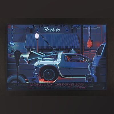 27. Hand-Numbered Limited Edition Print by Laurent Durieux, 2014 ### BACK TO THE FUTURE (1985)
