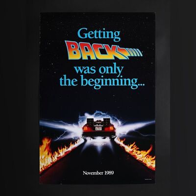 30. David Frangioni Collection: US Teaser One-Sheet, 1989 ### BACK TO THE FUTURE PART II (1989)