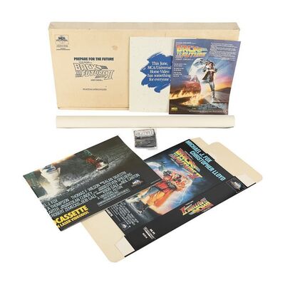 32. MCA Universal Home Video Promotional Press Pack, 1990 ### BACK TO THE FUTURE PART II (1989)