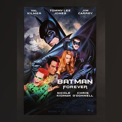 39. Val Kilmer Autographed Poster ### BATMAN FOREVER (1995)