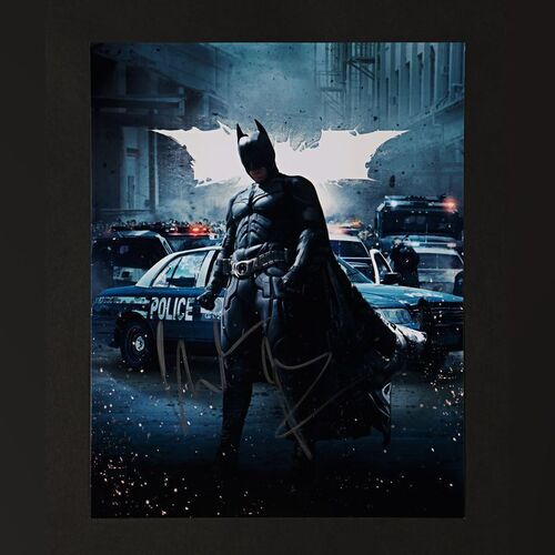 42. Christian Bale Autographed Photo ### THE DARK KNIGHT RISES (2012)