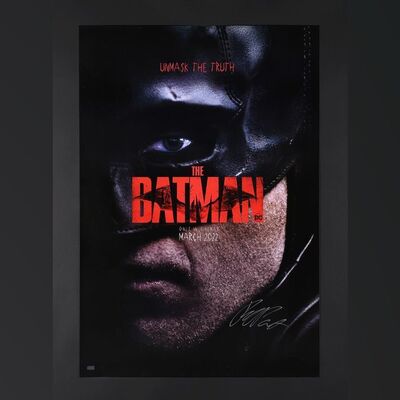 44. Robert Pattinson Autographed One-Sheet, 2022 ### THE BATMAN (2022)