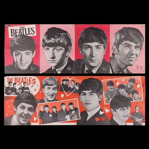 46. Set of Two Dell Magazine Fan Posters, 1964 ### THE BEATLES