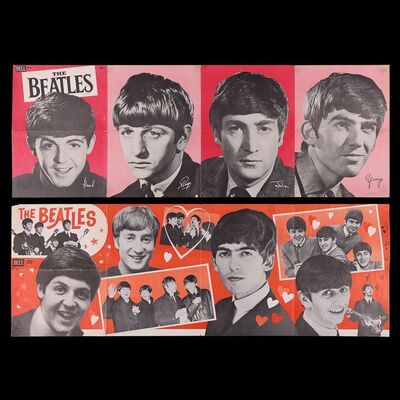 46. Set of Two Dell Magazine Fan Posters, 1964 ### THE BEATLES