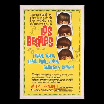 48. Argentinian Poster - Linen-Backed, 1964 ### A HARD DAY'S NIGHT (1964)