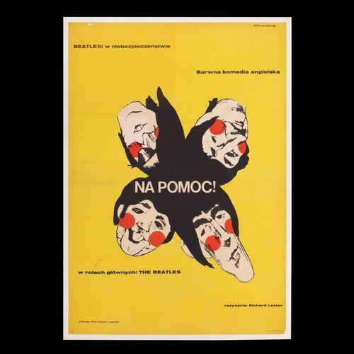 49. Polish Poster - Linen-Backed, 1967 (First Release) ### HELP! (1965)