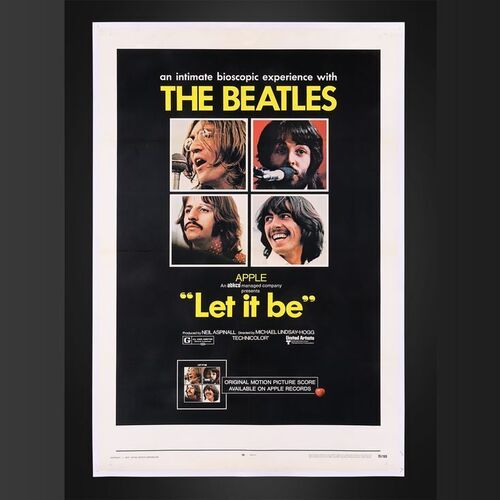 50. US One-Sheet - Linen-Backed, 1970 ### LET IT BE (1970)