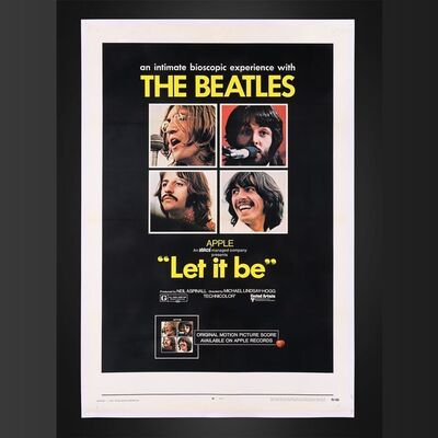 50. US One-Sheet - Linen-Backed, 1970 ### LET IT BE (1970)