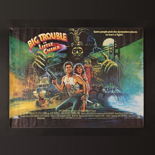 52. UK Quad - Rolled, 1986 ### BIG TROUBLE IN LITTLE CHINA (1986)