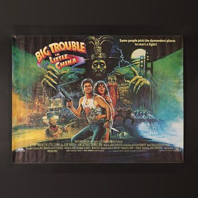 52. UK Quad - Rolled, 1986 ### BIG TROUBLE IN LITTLE CHINA (1986)
