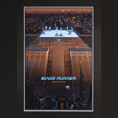 56. Set of Three Matching Hand-Numbered Timed Edition Prints by Laurent Durieux, 2023 ### BLADE RUNNER (1982)