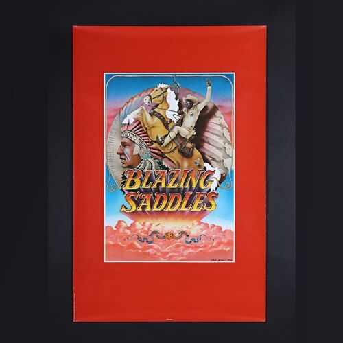 57. David Frangioni Collection: John Alvin Autographed US Teaser One-Sheet, 1974 ### BLAZING SADDLES (1974)